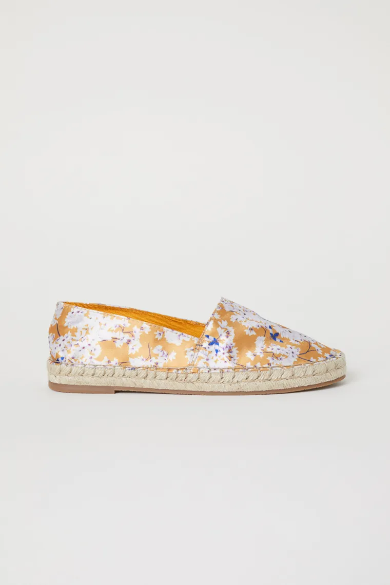 Satenske espadrile cvjetnog uzorka, H&amp;M, 185,64 kune