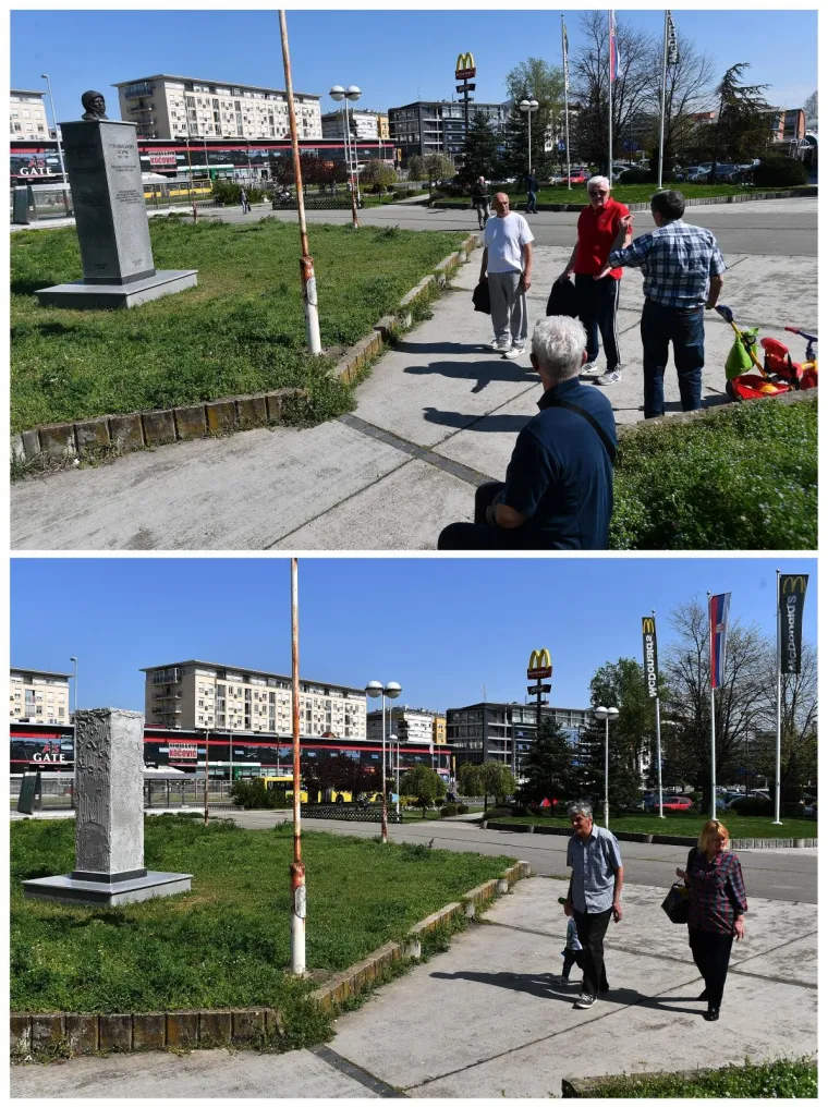 Glava presudila: nakon burne rekacije javnosti u Beogradu uklonjen spomenik Juriju Gagarinu