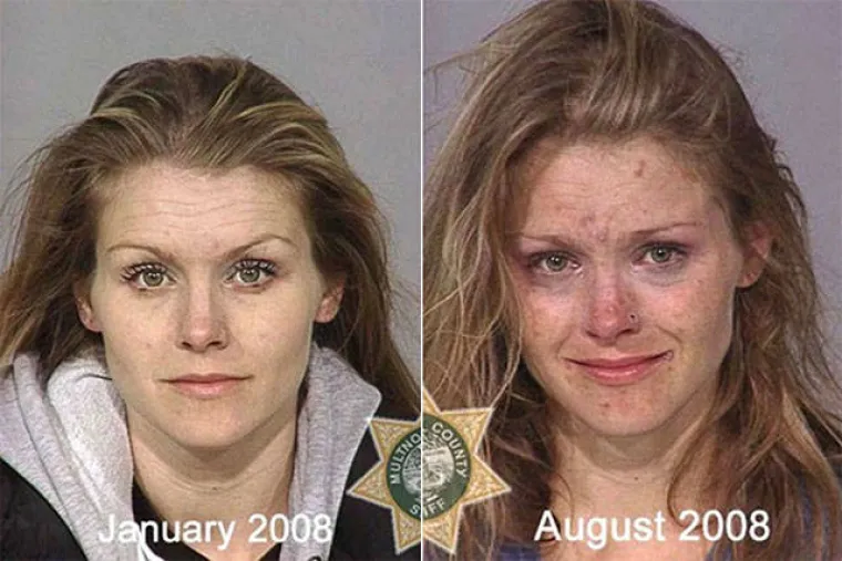 DROGA MOŽE POTPUNO IZOBLIČITI LJUDE U SAMO PAR MJESECI: Policija objavila fotografije kako bi upozorila ljude na opasnu drogu