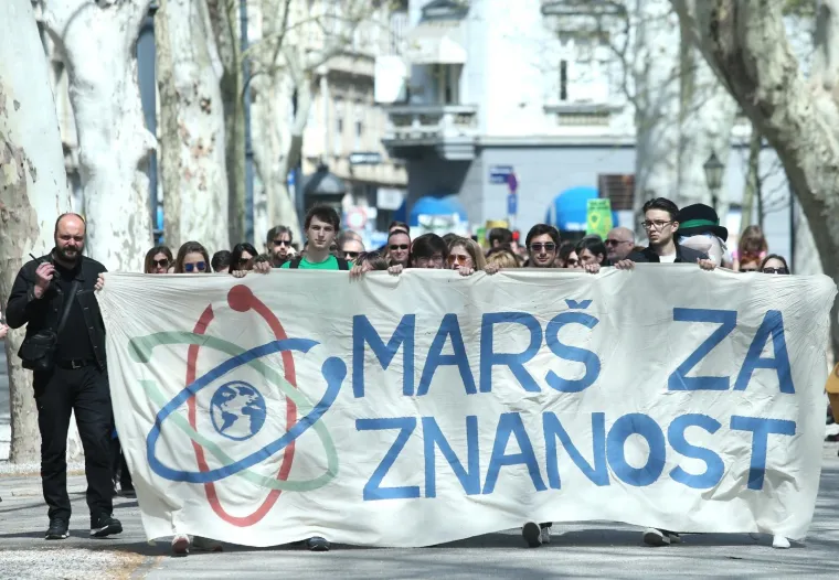 U simboličnih 5 do 12 krenuo ovogodi&scaron;nji zagrebački Mar&scaron; za znanost