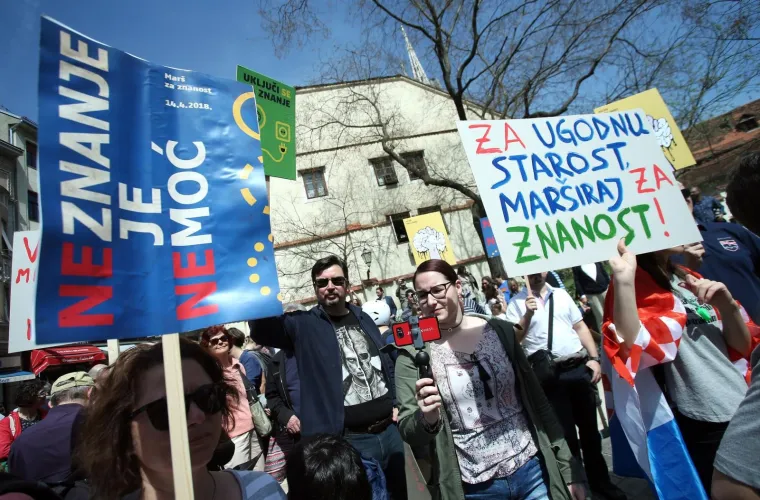 U simboličnih 5 do 12 krenuo ovogodi&scaron;nji zagrebački Mar&scaron; za znanost