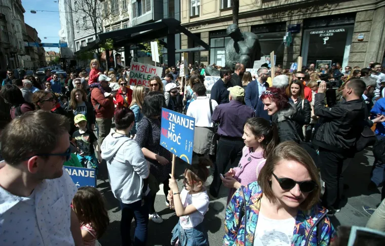 U simboličnih 5 do 12 krenuo ovogodi&scaron;nji zagrebački Mar&scaron; za znanost