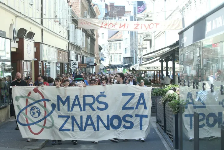 U simboličnih 5 do 12 krenuo ovogodi&scaron;nji zagrebački Mar&scaron; za znanost