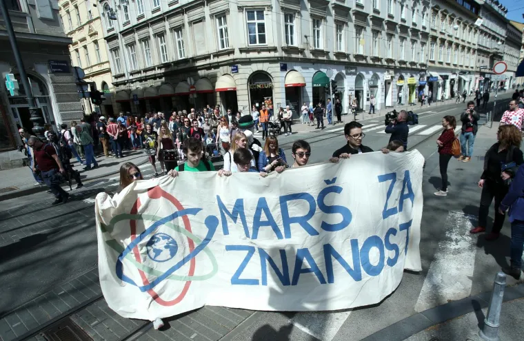 U simboličnih 5 do 12 krenuo ovogodi&scaron;nji zagrebački Mar&scaron; za znanost