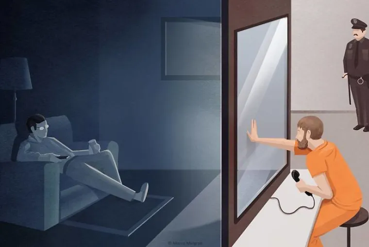 ILUSTRATOR OSLIKAO MRAČNU VIZIJU DRUŠTVA: Je li svijet oko nas stvarno tako beznadan?