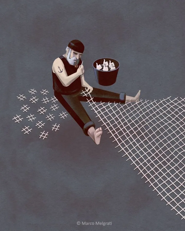 ILUSTRATOR OSLIKAO MRAČNU VIZIJU DRUŠTVA: Je li svijet oko nas stvarno tako beznadan?