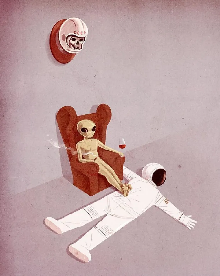 ILUSTRATOR OSLIKAO MRAČNU VIZIJU DRU&Scaron;TVA: Je li svijet oko nas stvarno tako beznadan?