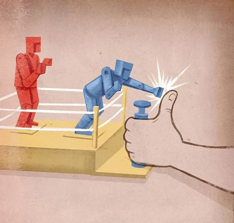 ILUSTRATOR OSLIKAO MRAČNU VIZIJU DRU&Scaron;TVA: Je li svijet oko nas stvarno tako beznadan?