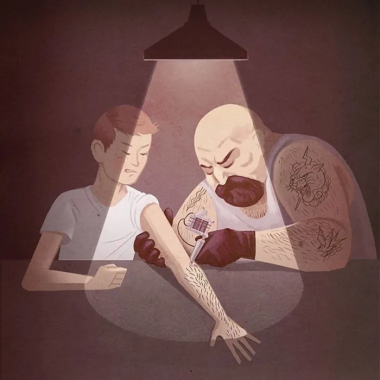 ILUSTRATOR OSLIKAO MRAČNU VIZIJU DRU&Scaron;TVA: Je li svijet oko nas stvarno tako beznadan?