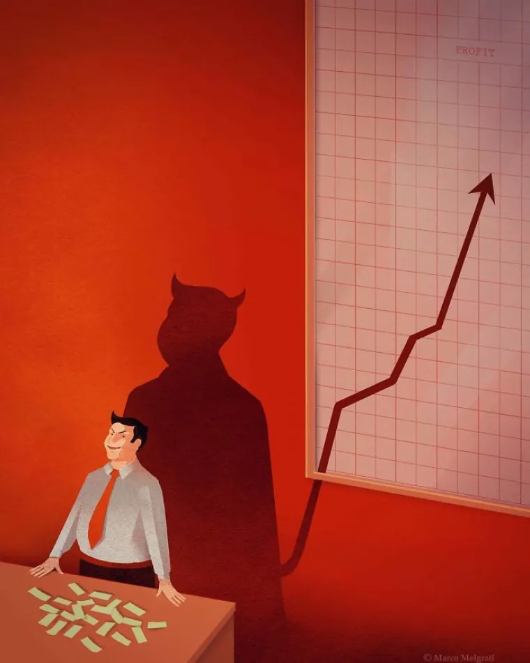 ILUSTRATOR OSLIKAO MRAČNU VIZIJU DRU&Scaron;TVA: Je li svijet oko nas stvarno tako beznadan?