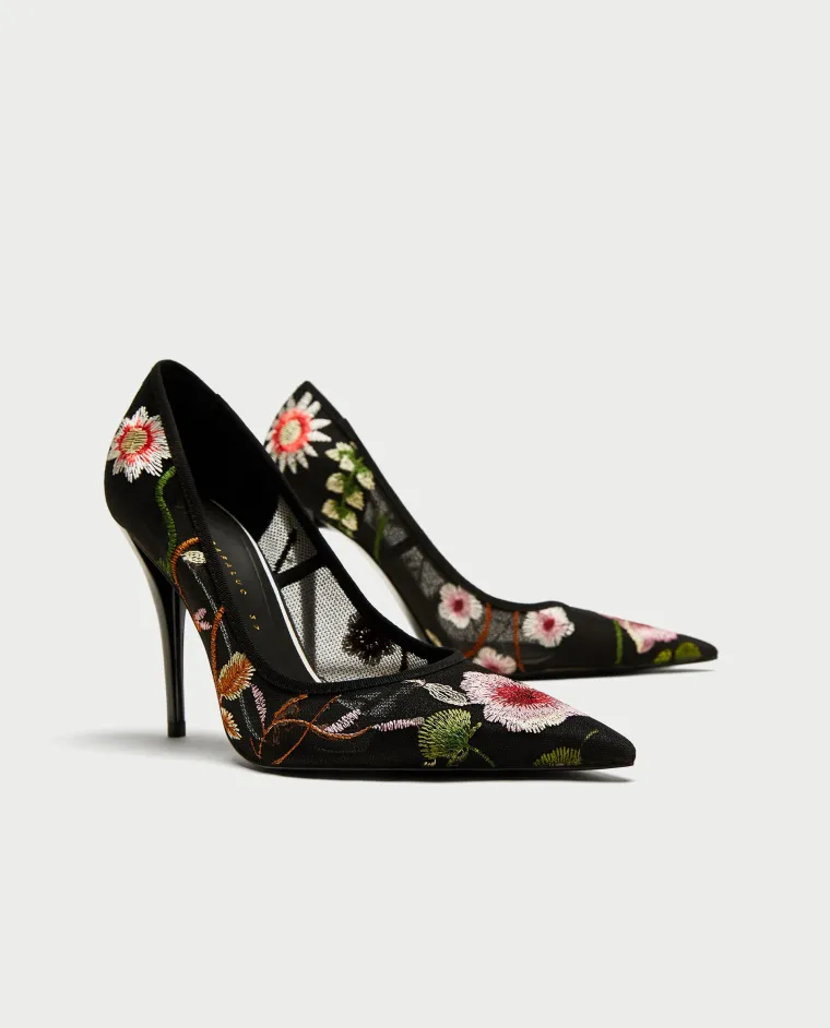 Salonke s izvezenim cvijećem, Zara, 299,90 kuna