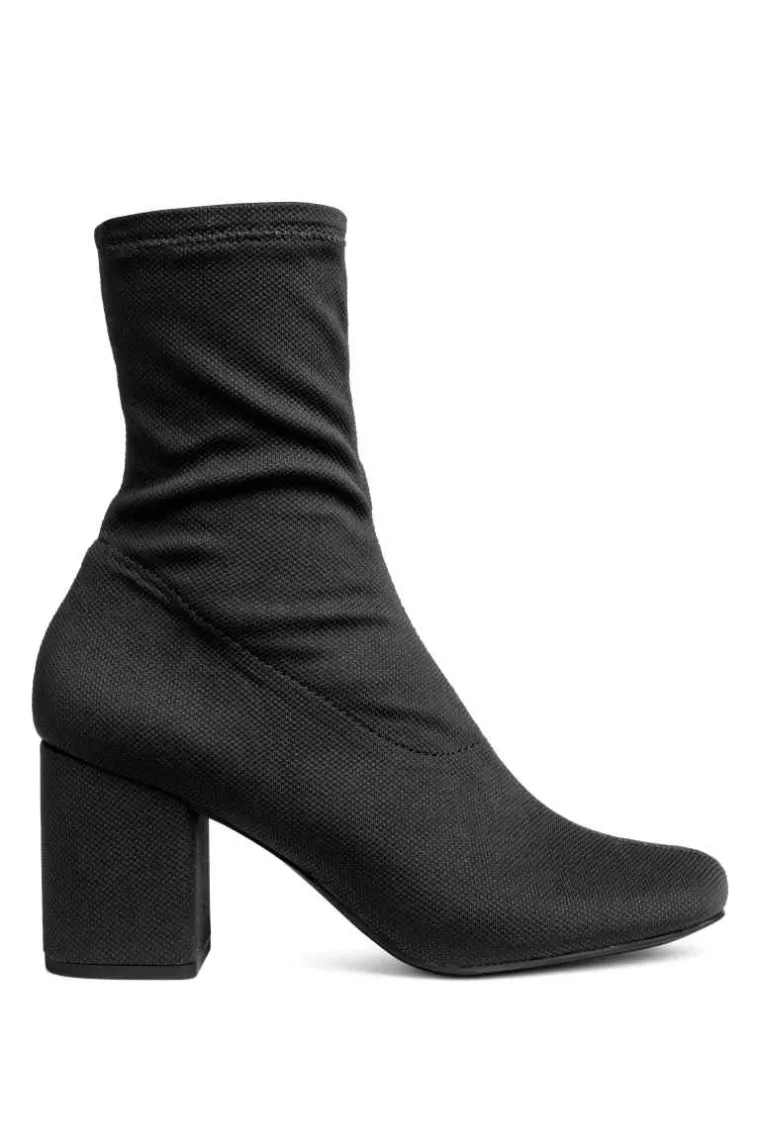 Crne sock boots, H&amp;M, 258,91 kuna