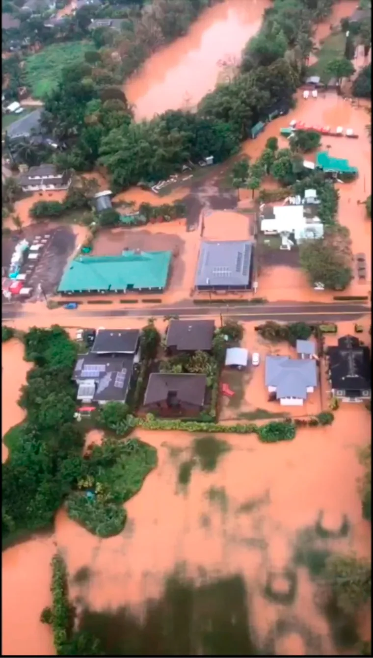 Potresni prizori nakon razorne ki&scaron;e na Havajima: na stotine ljudi evakuirano