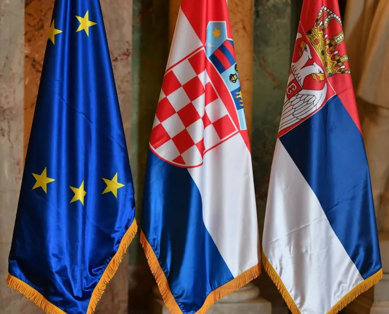 Predsjednik Hrvatskoga sabora sastao se s predsjednicom Narodne skup&scaron;tine u Beogradu