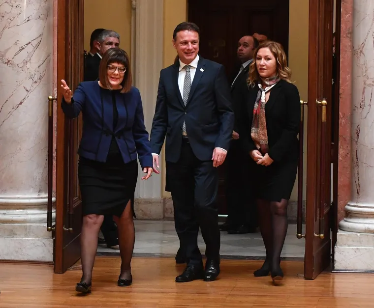 Predsjednik Hrvatskoga sabora sastao se s predsjednicom Narodne skup&scaron;tine u Beogradu