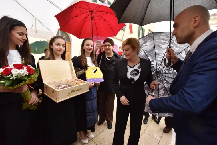 Skradin: Predsjednica se susrela s gospodarstvenicima &Scaron;ibensko-kninske županije