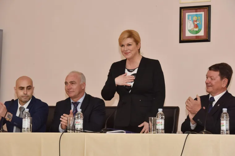 Skradin: Predsjednica se susrela s gospodarstvenicima &Scaron;ibensko-kninske županije