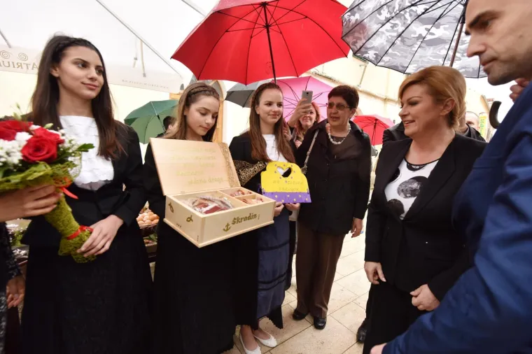 Skradin: Predsjednica se susrela s gospodarstvenicima &Scaron;ibensko-kninske županije