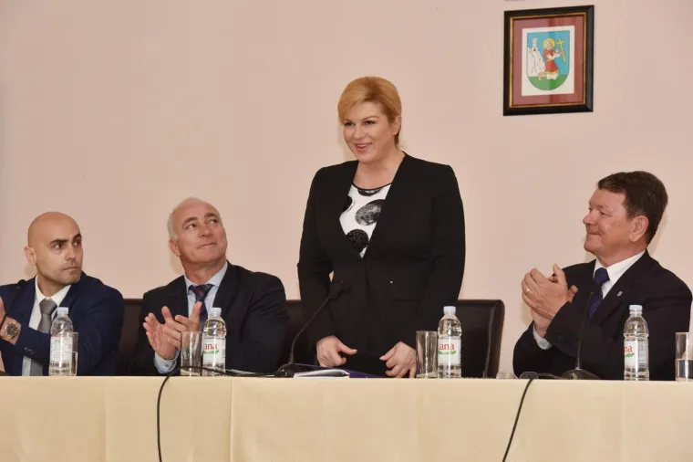 Skradin: Predsjednica se susrela s gospodarstvenicima &Scaron;ibensko-kninske županije