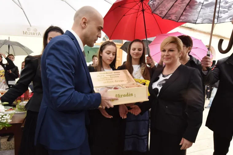 Skradin: Predsjednica se susrela s gospodarstvenicima &Scaron;ibensko-kninske županije