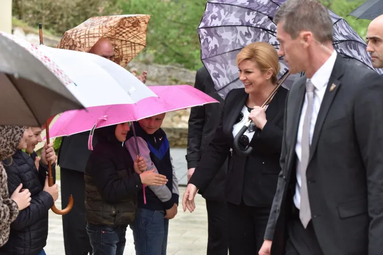 Skradin: Predsjednica se susrela s gospodarstvenicima &Scaron;ibensko-kninske županije