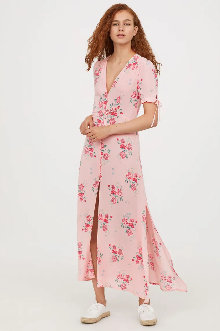 Midi haljina na kopčanje, H&amp;M, 258,77 kuna
