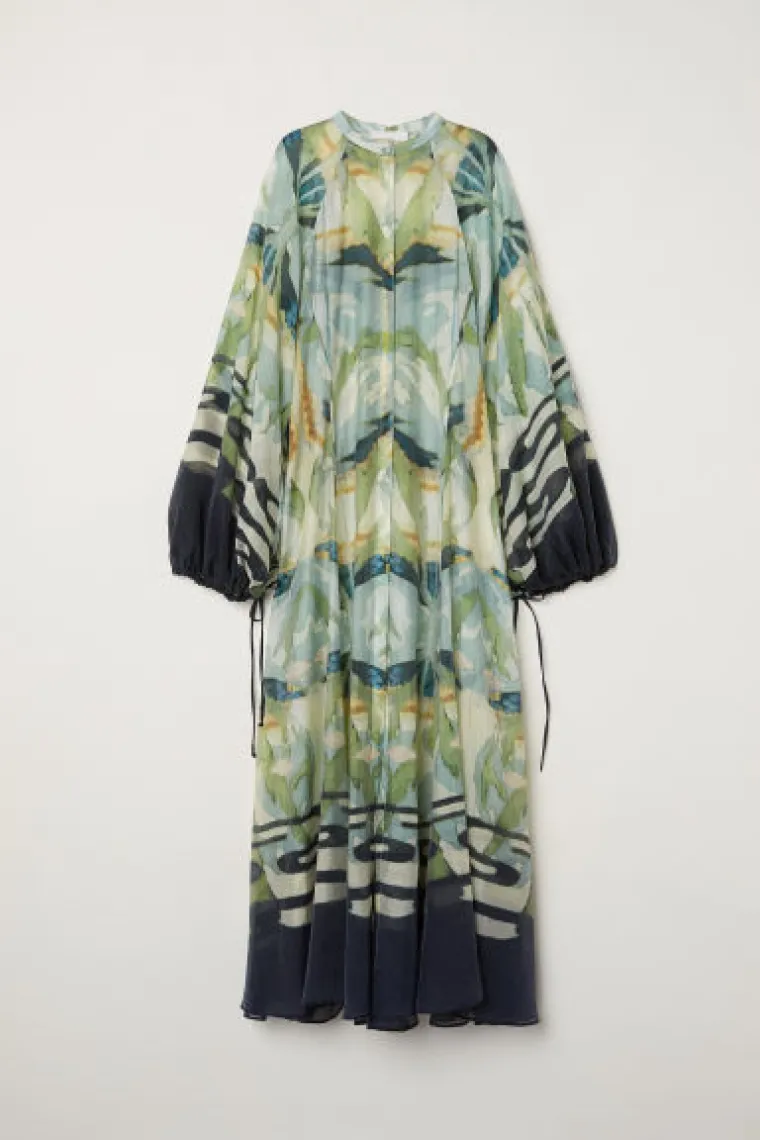 Duga, lepršava haljina dugih rukava, H&amp;M, 1.106,12 kuna