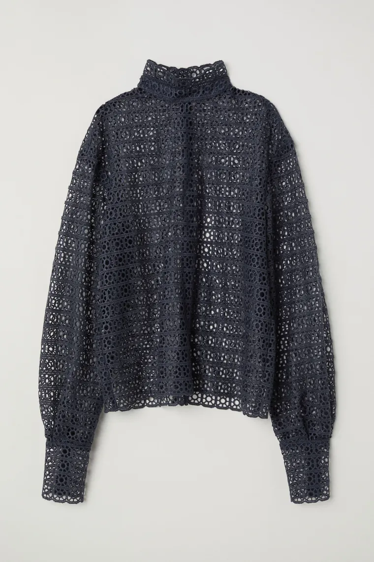 Čipkasta bluza, H&amp;M, 734,94 kune