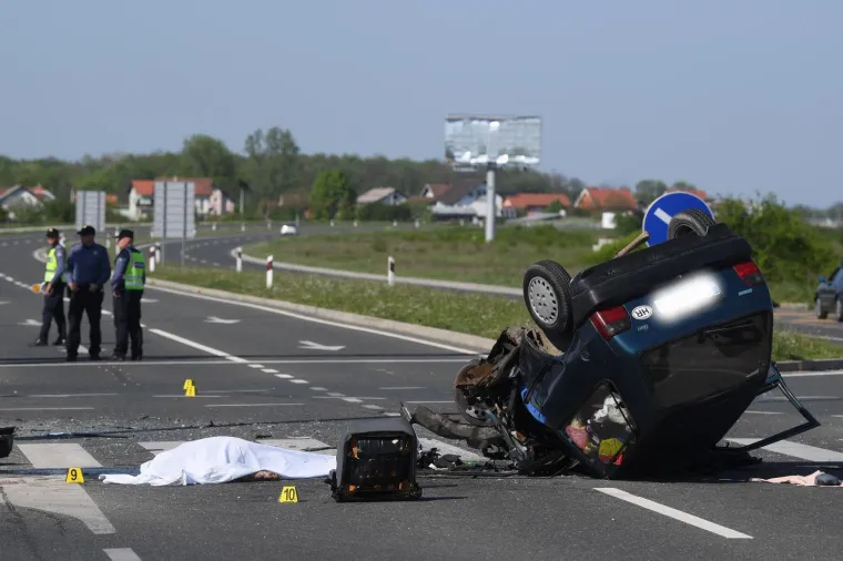 Te&scaron;ka prometna nesreća u Velikoj Gorici: jedna osoba poginula, četiri ozlijeđene