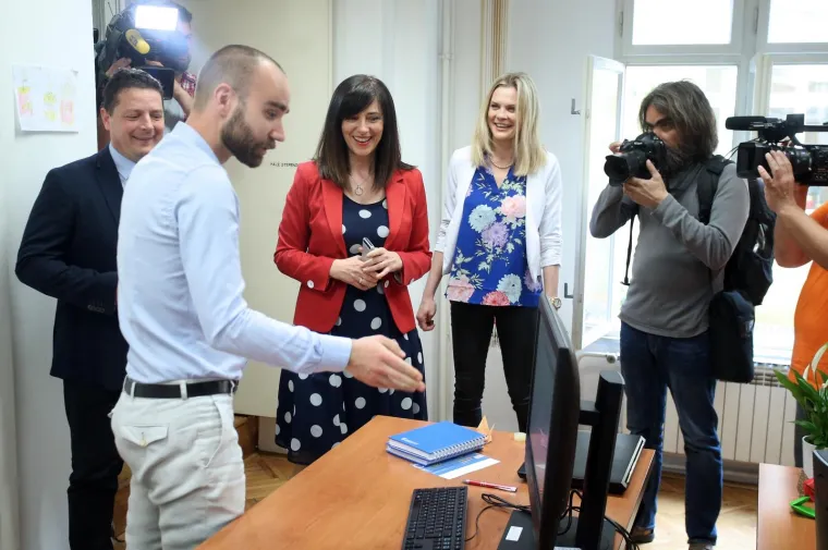 Blaženka Divjak na otvorenju Info centra kurikularne reforme '&Scaron;kola za život'