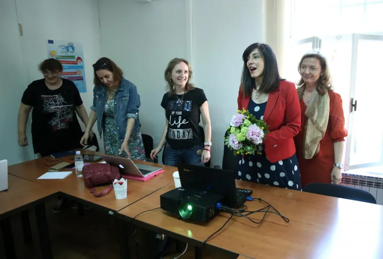 Blaženka Divjak na otvorenju Info centra kurikularne reforme '&Scaron;kola za život'