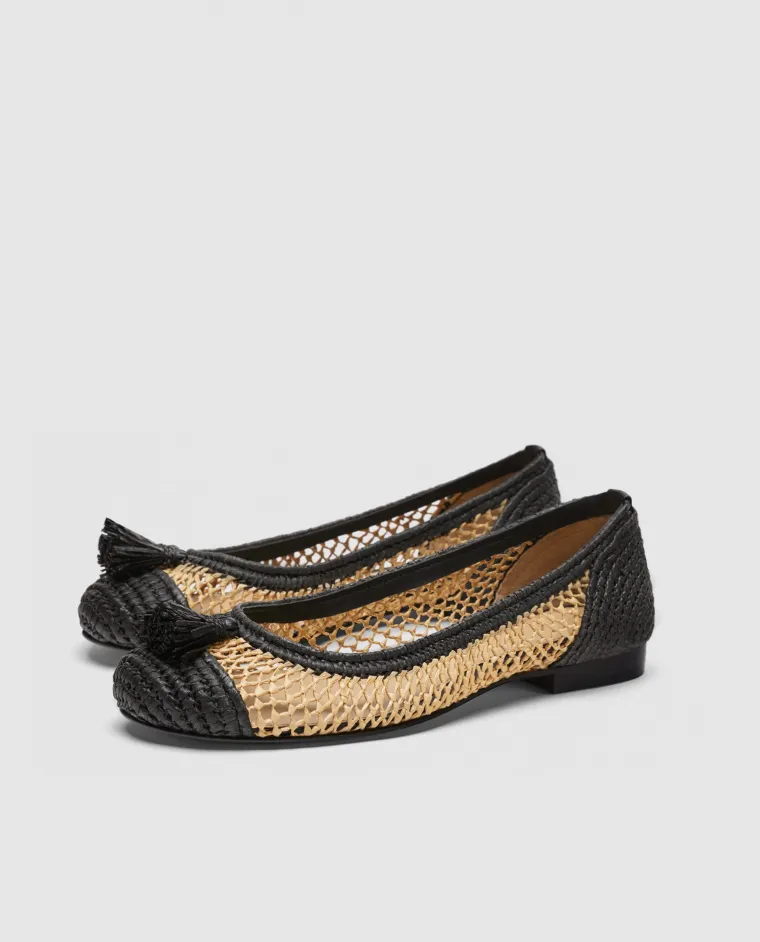 Balerinke od prepletene rafije, Zara, 349,90 kuna