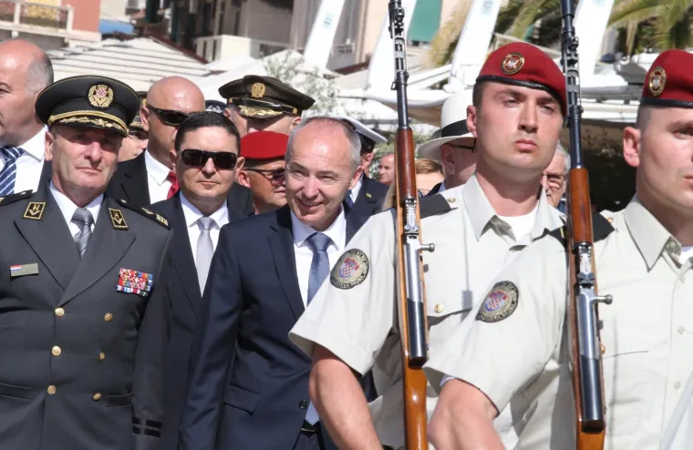 Split - Svečani mimohod povodom obilježavanja 27. obljetnice 4. Gardijske brigade