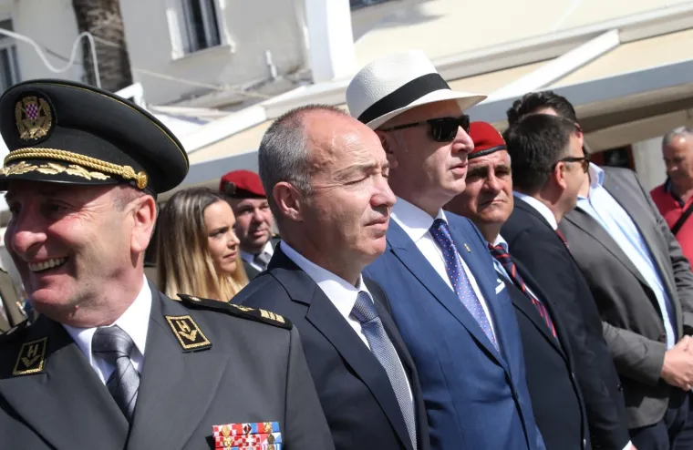 Split - Svečani mimohod povodom obilježavanja 27. obljetnice 4. Gardijske brigade