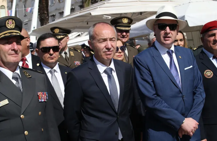 Split - Svečani mimohod povodom obilježavanja 27. obljetnice 4. Gardijske brigade