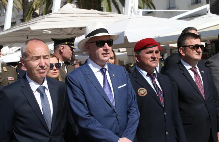 Split - Svečani mimohod povodom obilježavanja 27. obljetnice 4. Gardijske brigade