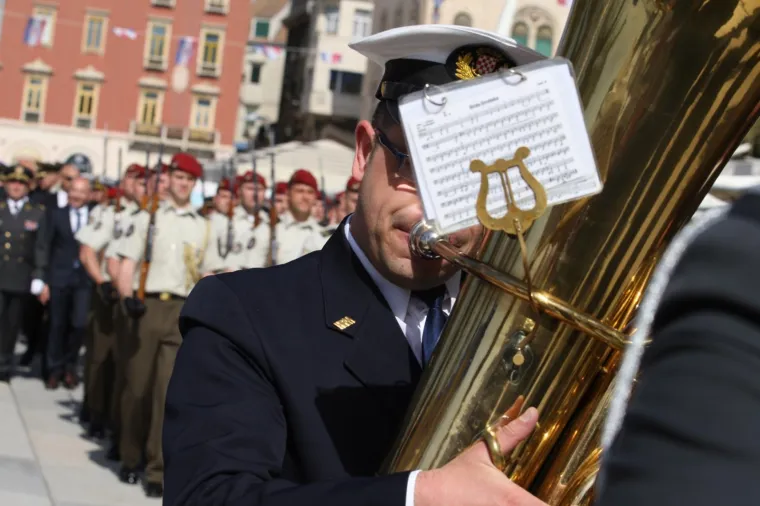 Split - Svečani mimohod povodom obilježavanja 27. obljetnice 4. Gardijske brigade