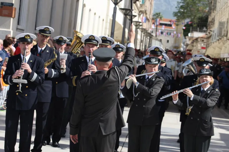 Split - Svečani mimohod povodom obilježavanja 27. obljetnice 4. Gardijske brigade