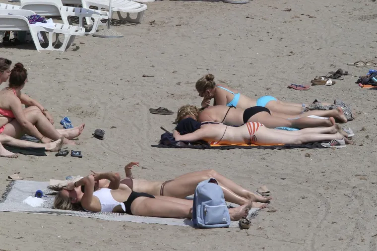 Ljetni ugođaj na splitskim plažama