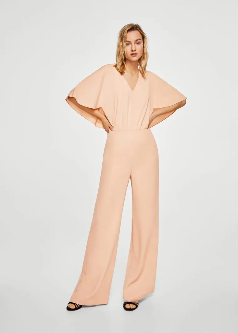 Dvoslojni kombinezon boje breskve, Mango, 449,90 kuna