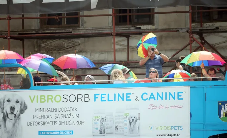 &Scaron;areni ki&scaron;obrani plijenili poglede: sunčani dan izmamio mnoge građane u sredi&scaron;te Zagreba