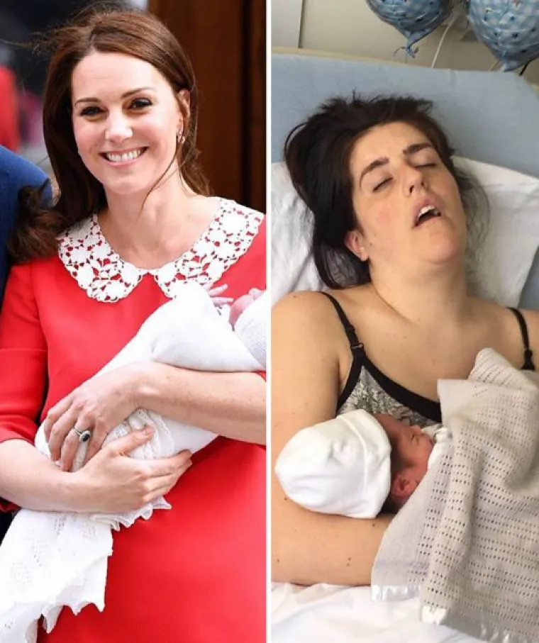 Nakon Kate Middleton, žene objavile svoje postporođajne fotografije