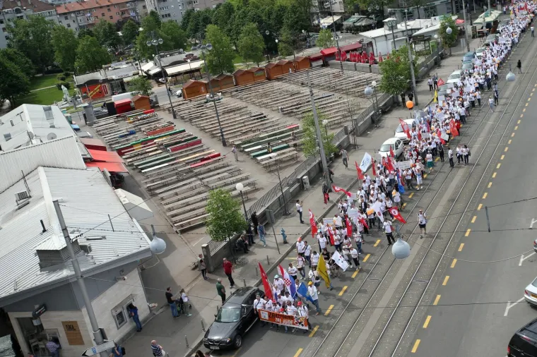 Ovogodi&scaron;nja prvomajska posvjedna povorka u znaku zabrane rada nedjeljom