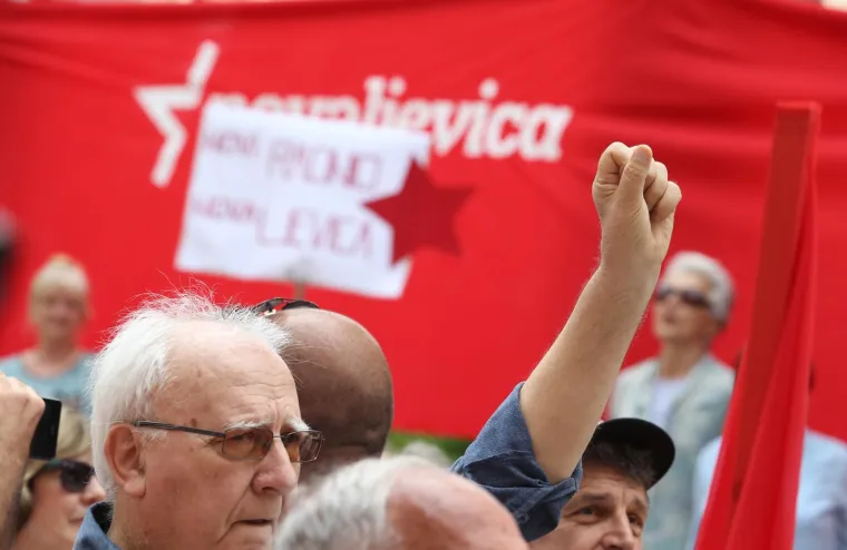 Splitski SDP proslavio Praznik rada uz petokraku i taktove internacionale