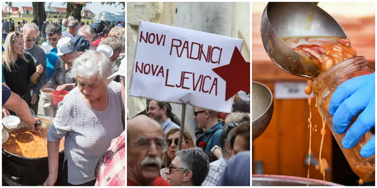 Splitski SDP proslavio Praznik rada uz petokraku i taktove internacionale