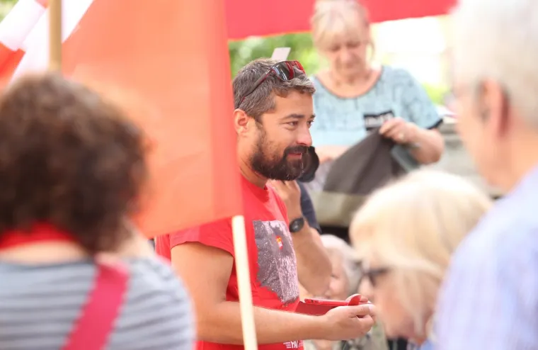 Splitski SDP proslavio Praznik rada uz petokraku i taktove internacionale