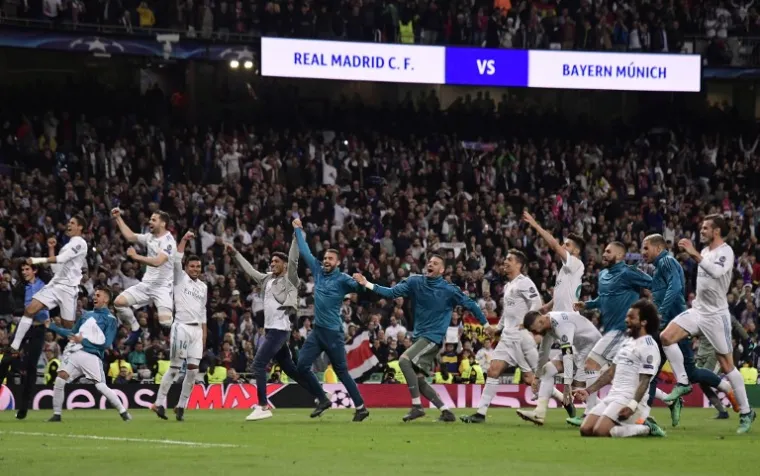 MODRIĆ I KOVAČIĆ U EUFORIJI DOČEKALI KRAJ UTAKMICE: Dok su Realovci slavili, igrači Bayerna nisu mogli doći sebi