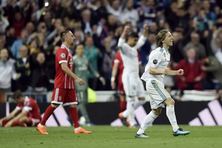 MODRIĆ I KOVAČIĆ U EUFORIJI DOČEKALI KRAJ UTAKMICE: Dok su Realovci slavili, igrači Bayerna nisu mogli doći sebi