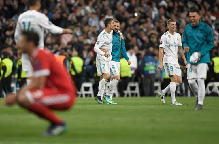 MODRIĆ I KOVAČIĆ U EUFORIJI DOČEKALI KRAJ UTAKMICE: Dok su Realovci slavili, igrači Bayerna nisu mogli doći sebi