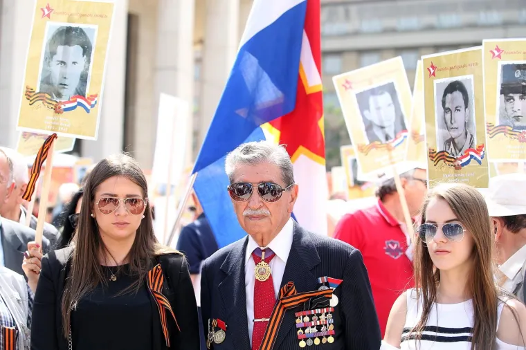 MIMOHOD POSVEĆEN POBJEDI NAD FAŠIZMOM: U Zagrebu prvi put održan Besmrtni partizanski odred